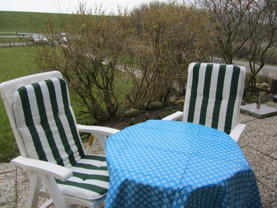 Nordsee Und Natur. Gemuetliche Fewo Mit Deichblick Dorumer Neufeld Exterior foto