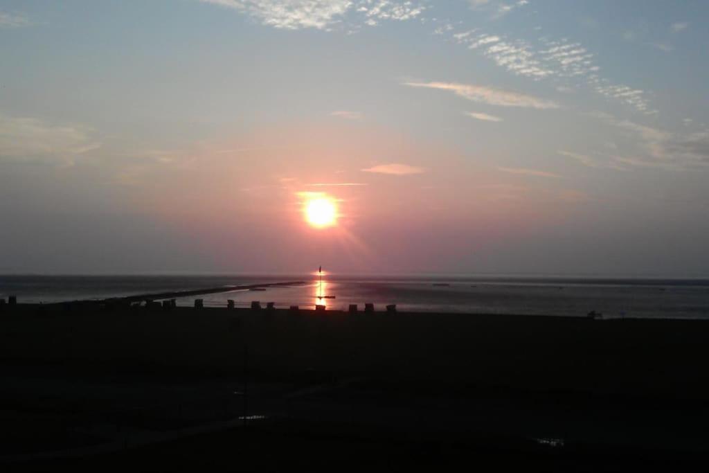 Nordsee Und Natur. Gemuetliche Fewo Mit Deichblick Dorumer Neufeld Exterior foto